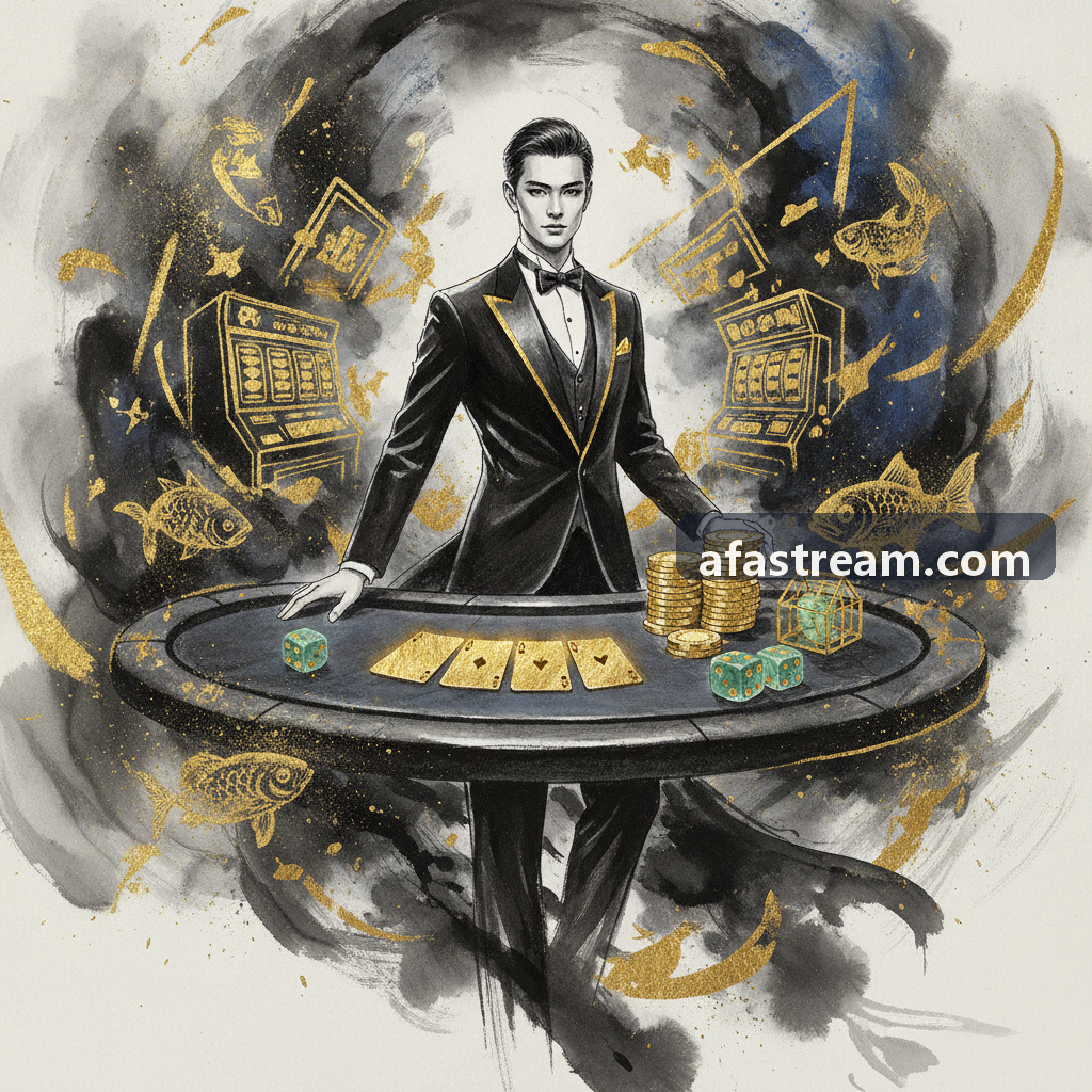 Bàn Baccarat cổ điển có dealer người thật